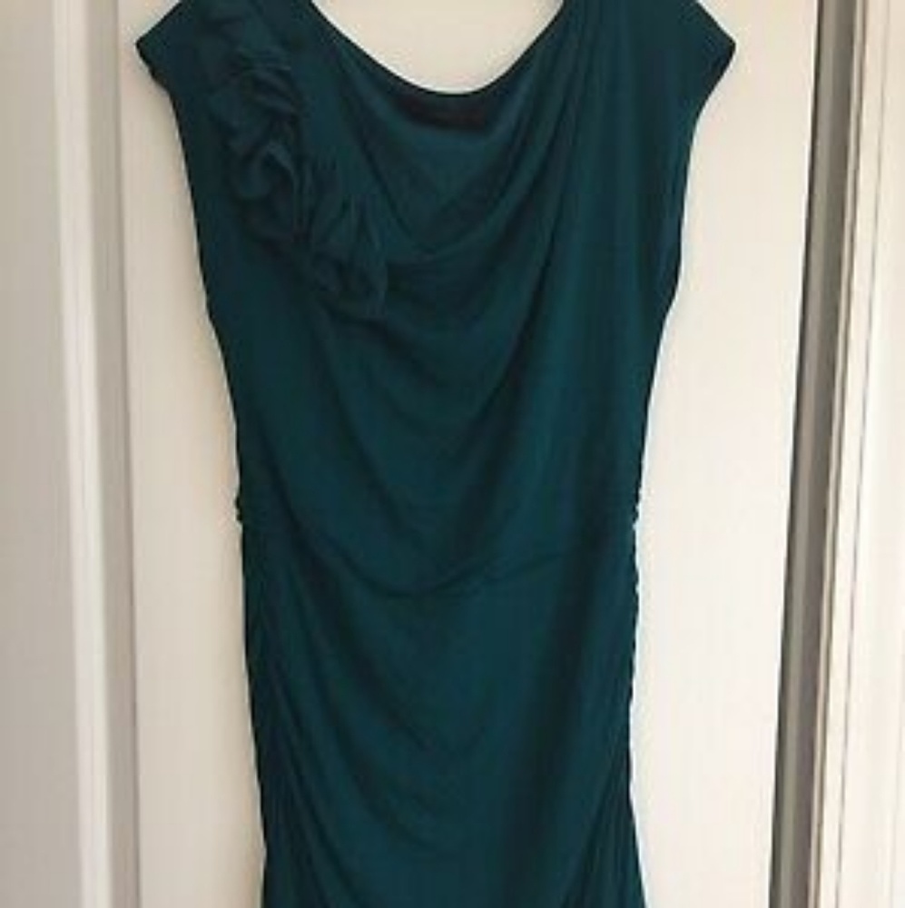 🌸The Limited Turquoise Dress w/ Ruched Sides🌸